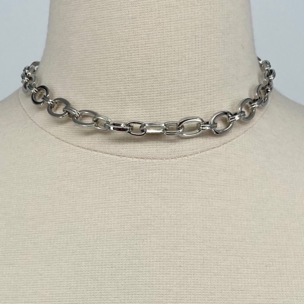 14th Union - Os - Nwt Rhodium Chain Necklace 10$